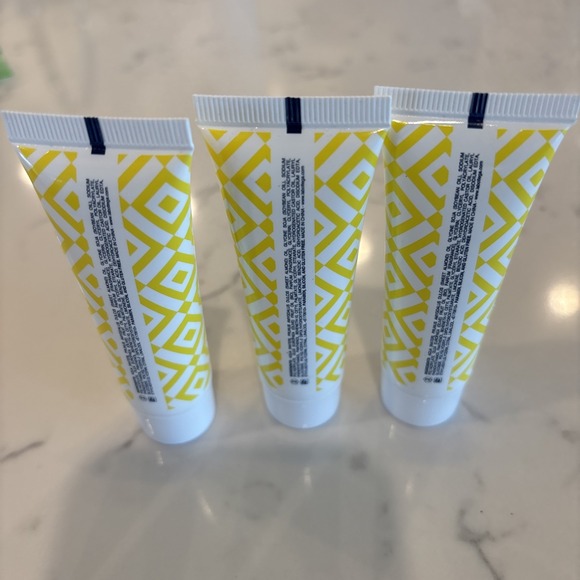 Jonathan Adler Grapefruit Body Lotion Lot Of 3 Mini 1 Oz. Tubes 3 Ounces Total - Picture 5 of 5